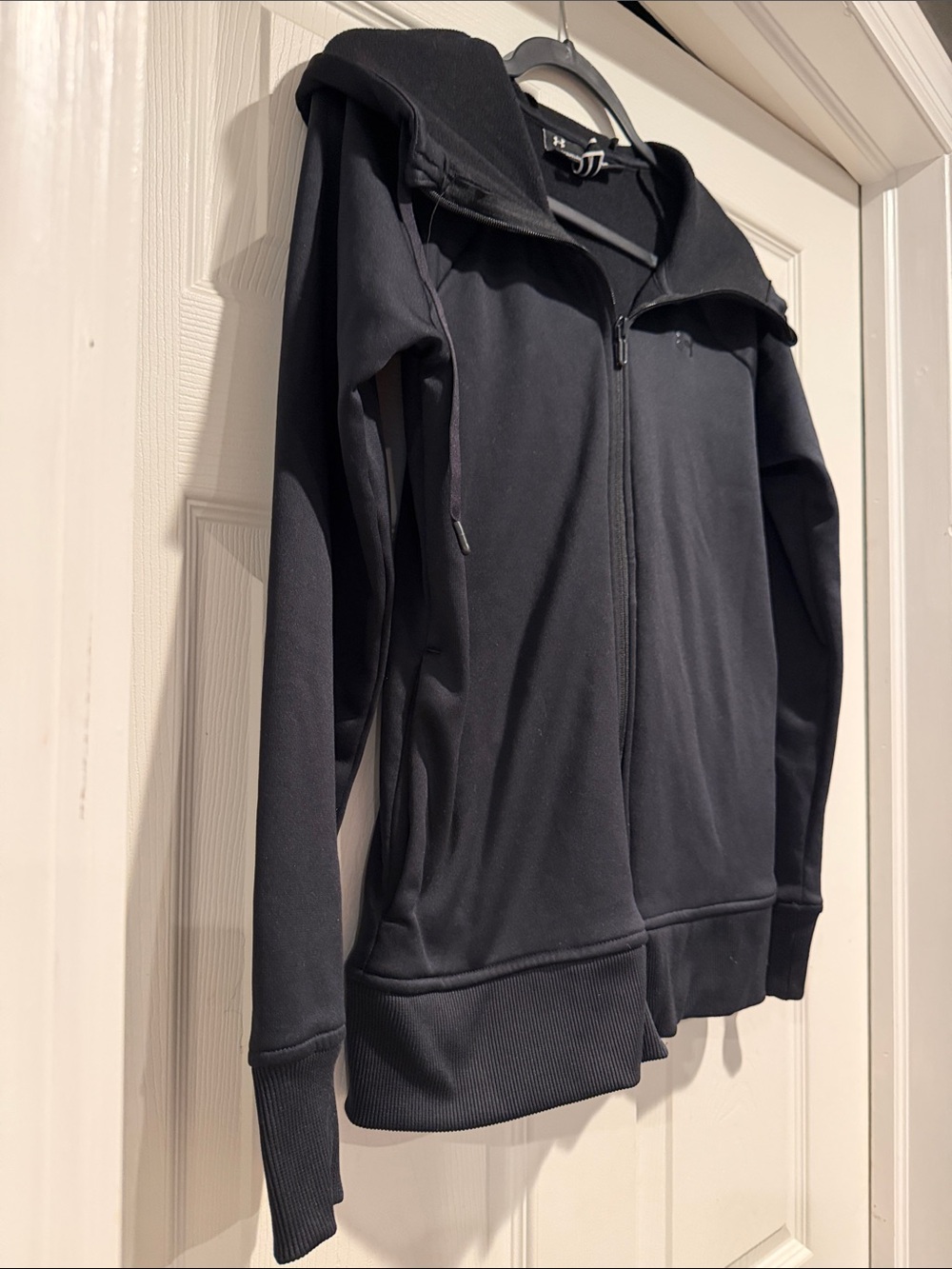 Under Armour Black Zip-Up Performance Hoodie